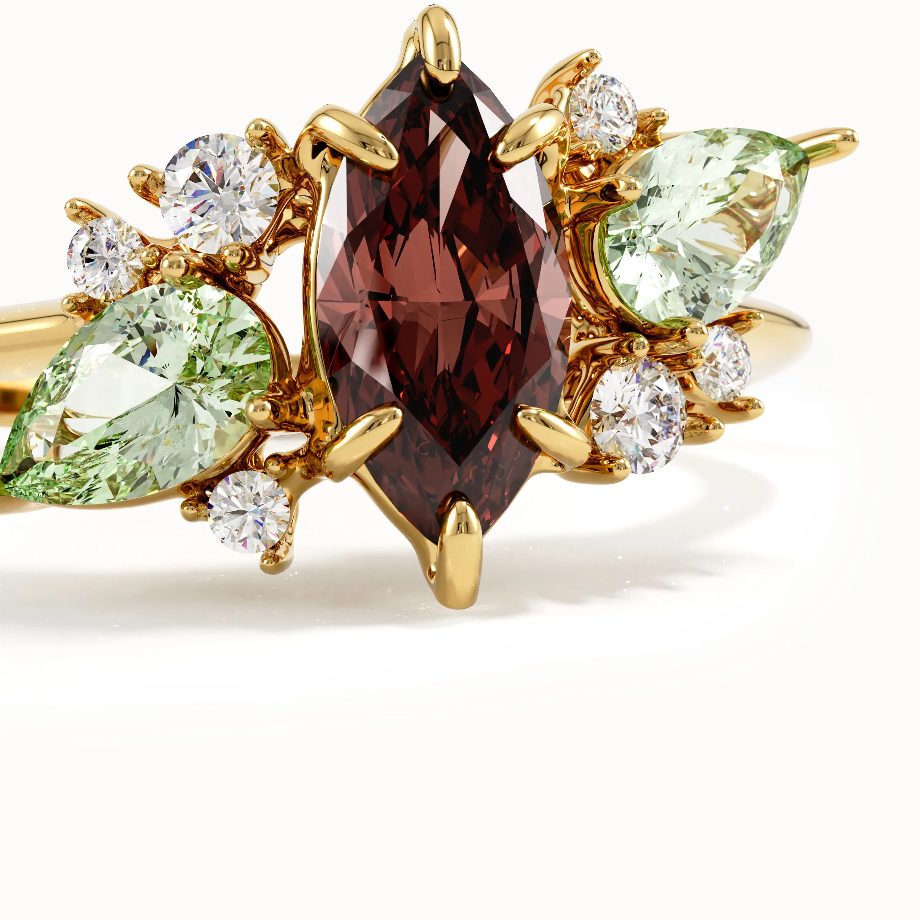 Color Change Engagement Ring - BRENNMORE 