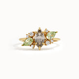 Smoky Grey Engagement Ring