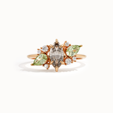 Smoky Grey Engagement Ring - BRENNMORE