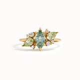 Mint Tourmaline Engagement Ring