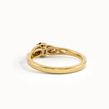 Oval Sapphire Engagement Ring