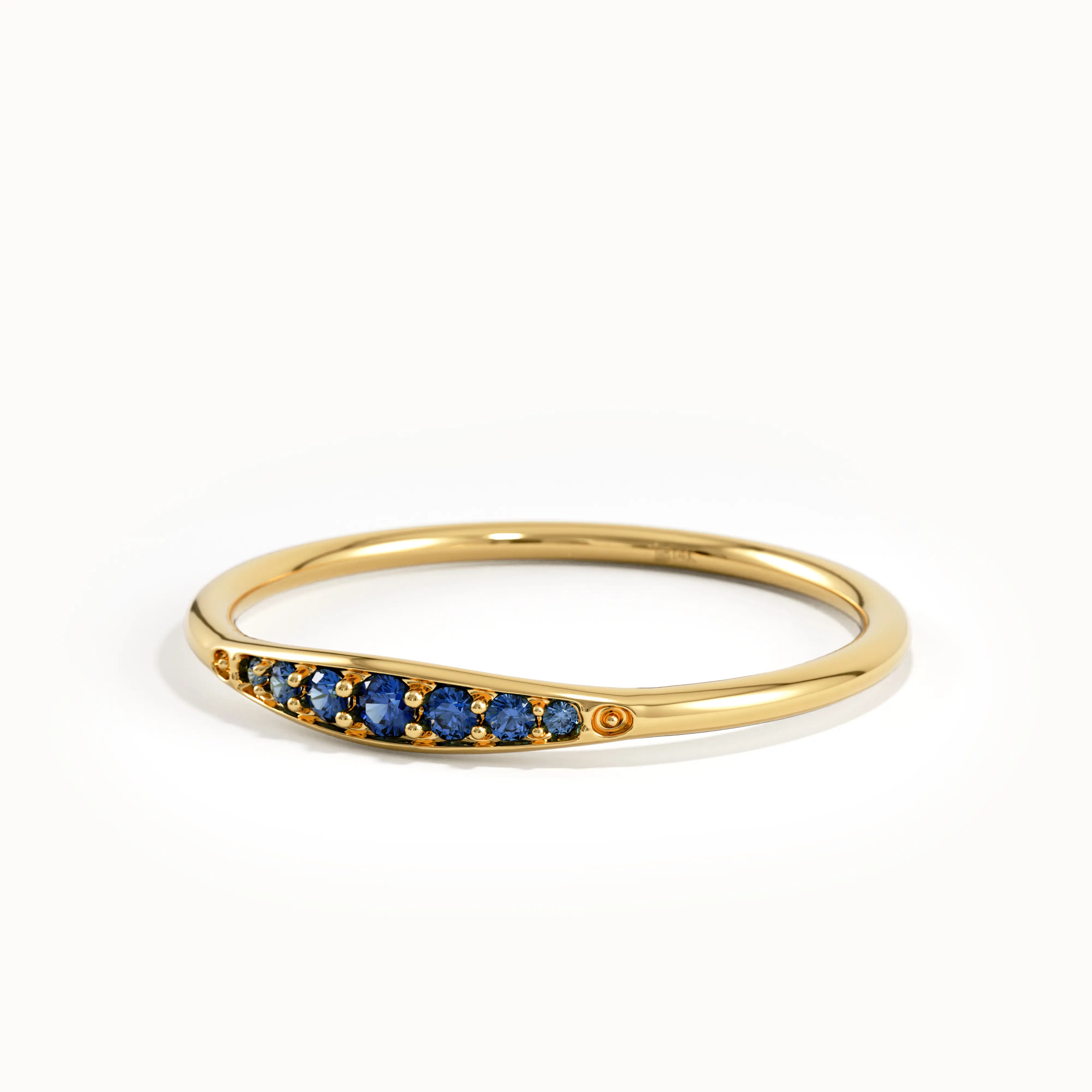 Sapphire Slim Stacking Ring My Store