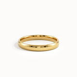 Pave Emerald Dainty Wedding Band - BRENNMORE