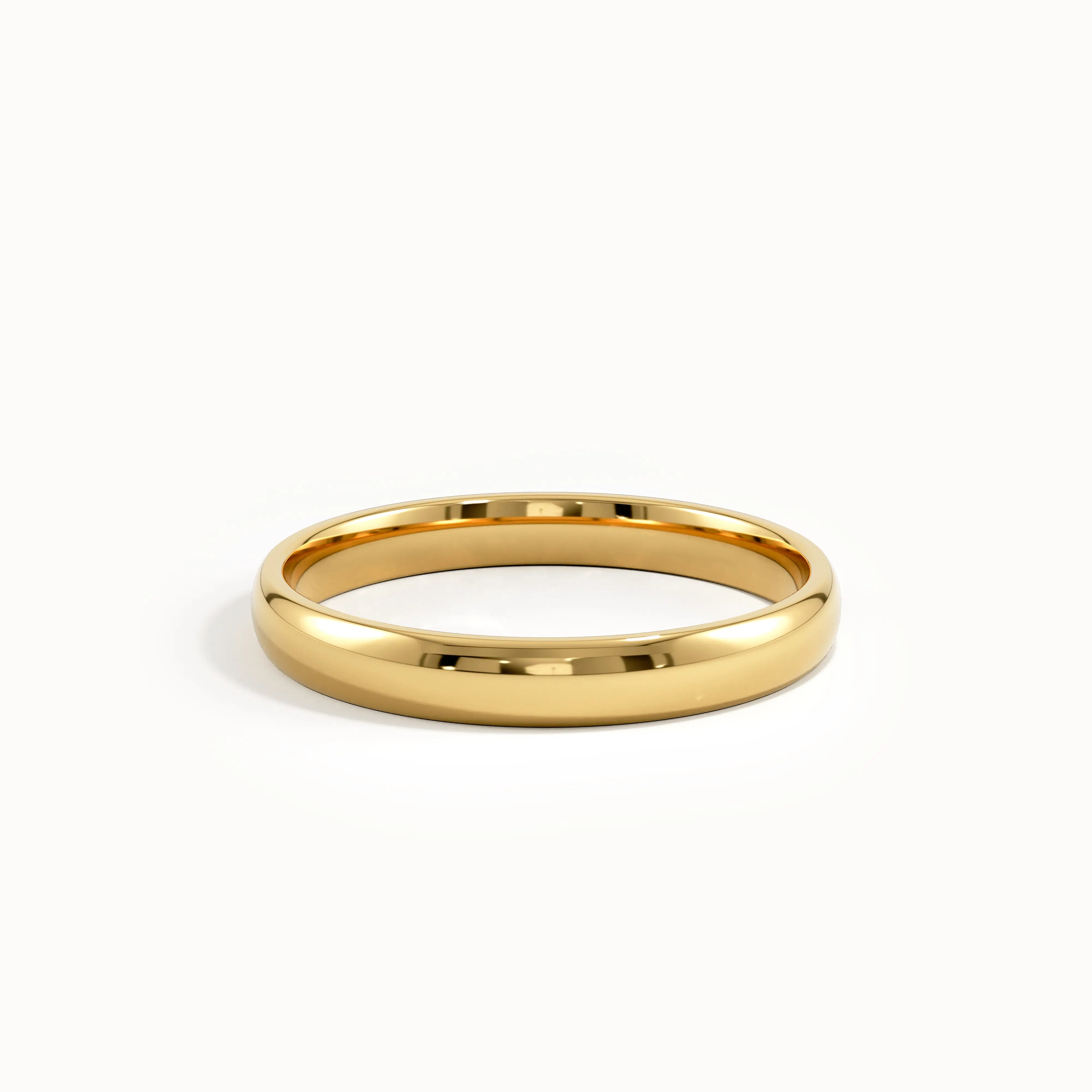 Pave Emerald Dainty Wedding Band - BRENNMORE