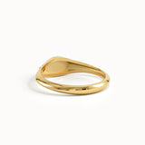 Minimal Oval Signet Ring