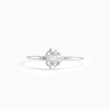 Square Cluster Engagement Ring