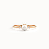 Dainty Pearl Ring for Women - BRENNMORE 