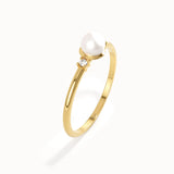 Dainty Pearl Ring for Women