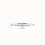 14k Gold Stackable Rosary Ring for Women - BRENNMORE