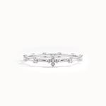 14k Solid Gold Lab Diamond Rosary Ring - BRENNMORE 