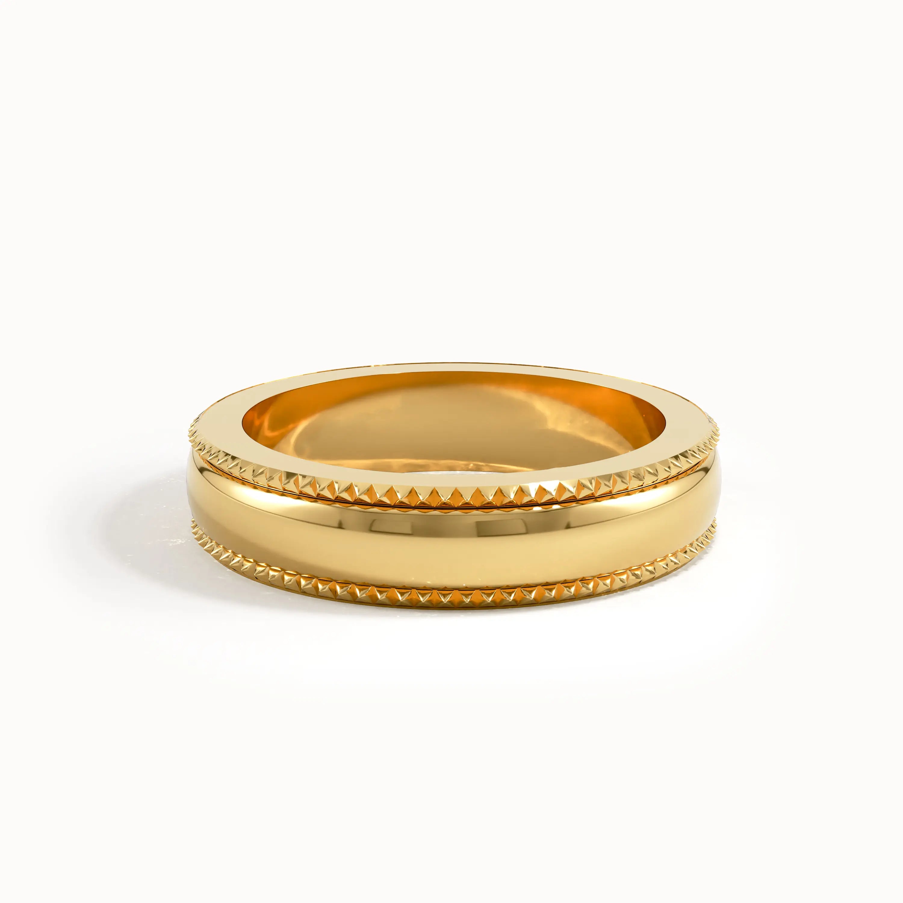 Lab Diamond Solo Wedding Band - BRENNMORE 