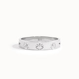 Daisy Wedding Band for Women - BRENNMORE 