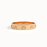 Daisy Wedding Band for Women - BRENNMORE 