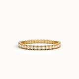 Lab Diamond Eternity Ring in Gold