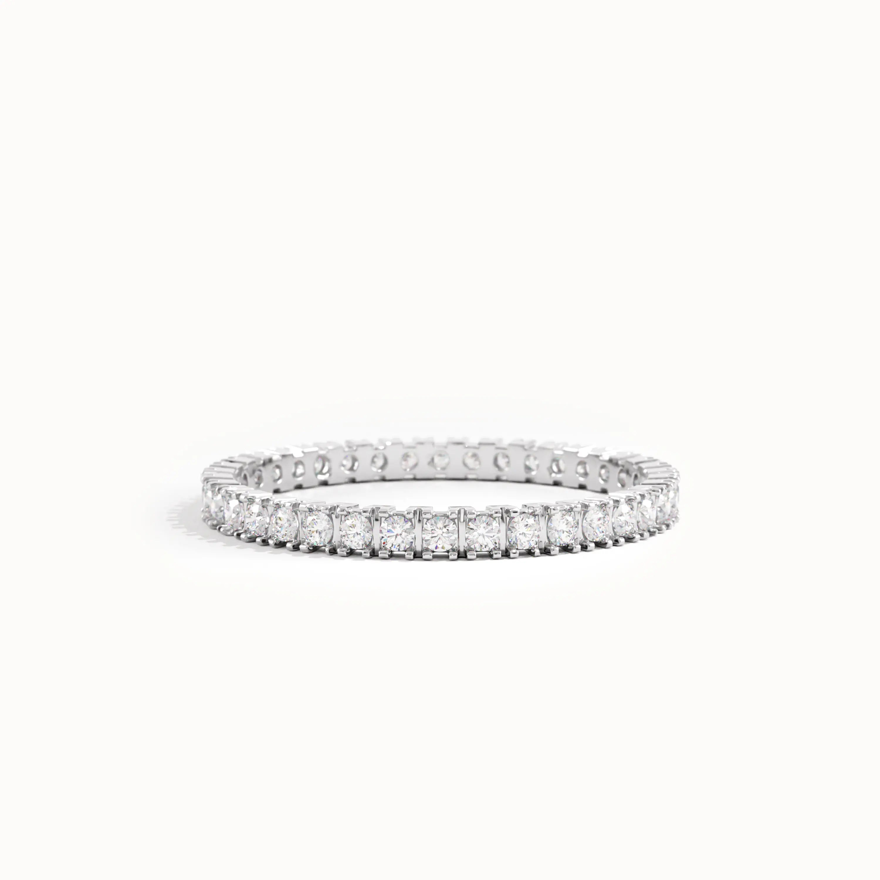 Lab Diamond Eternity Ring in Gold
