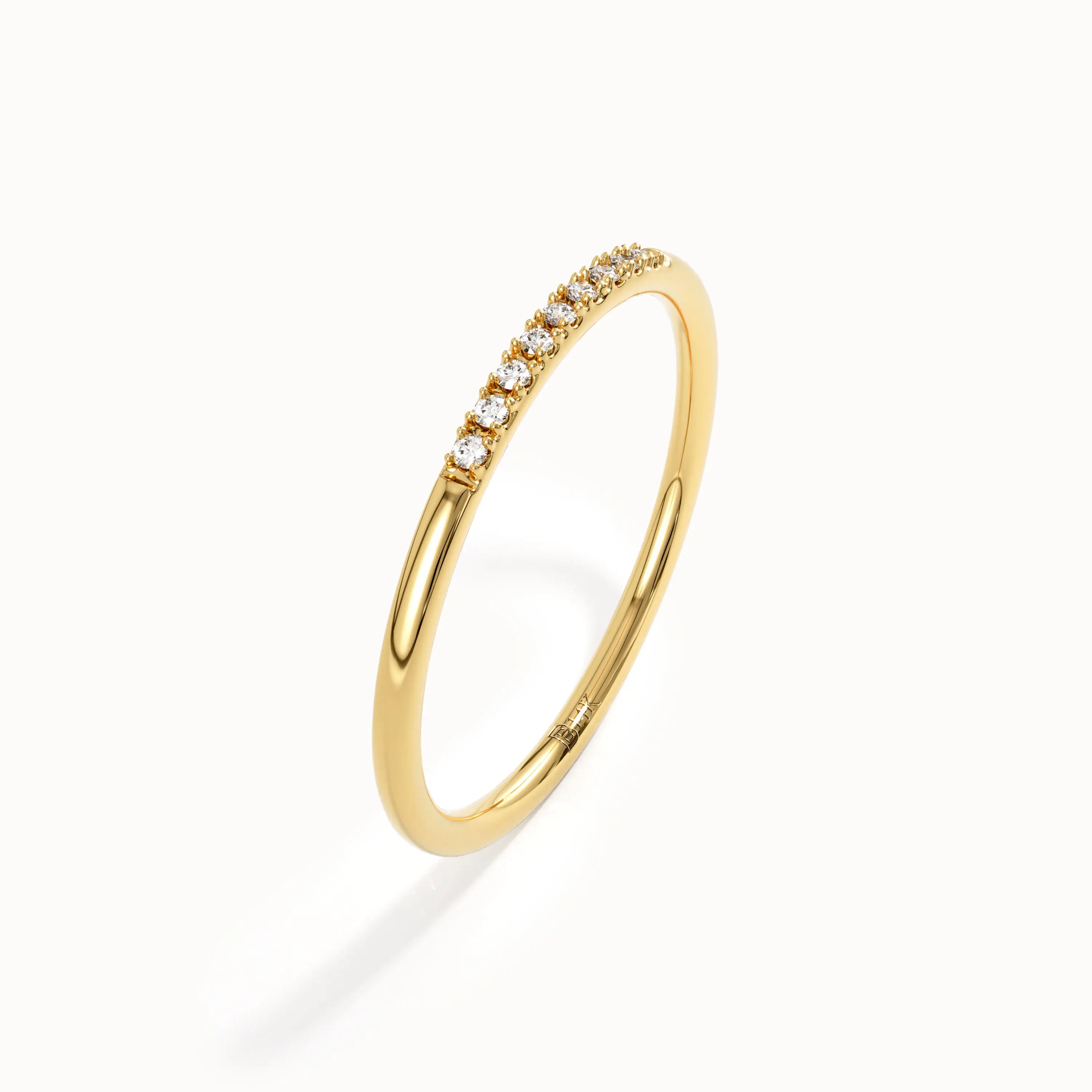 Lab Diamond Stacking Wedding Ring - BRENNMORE 