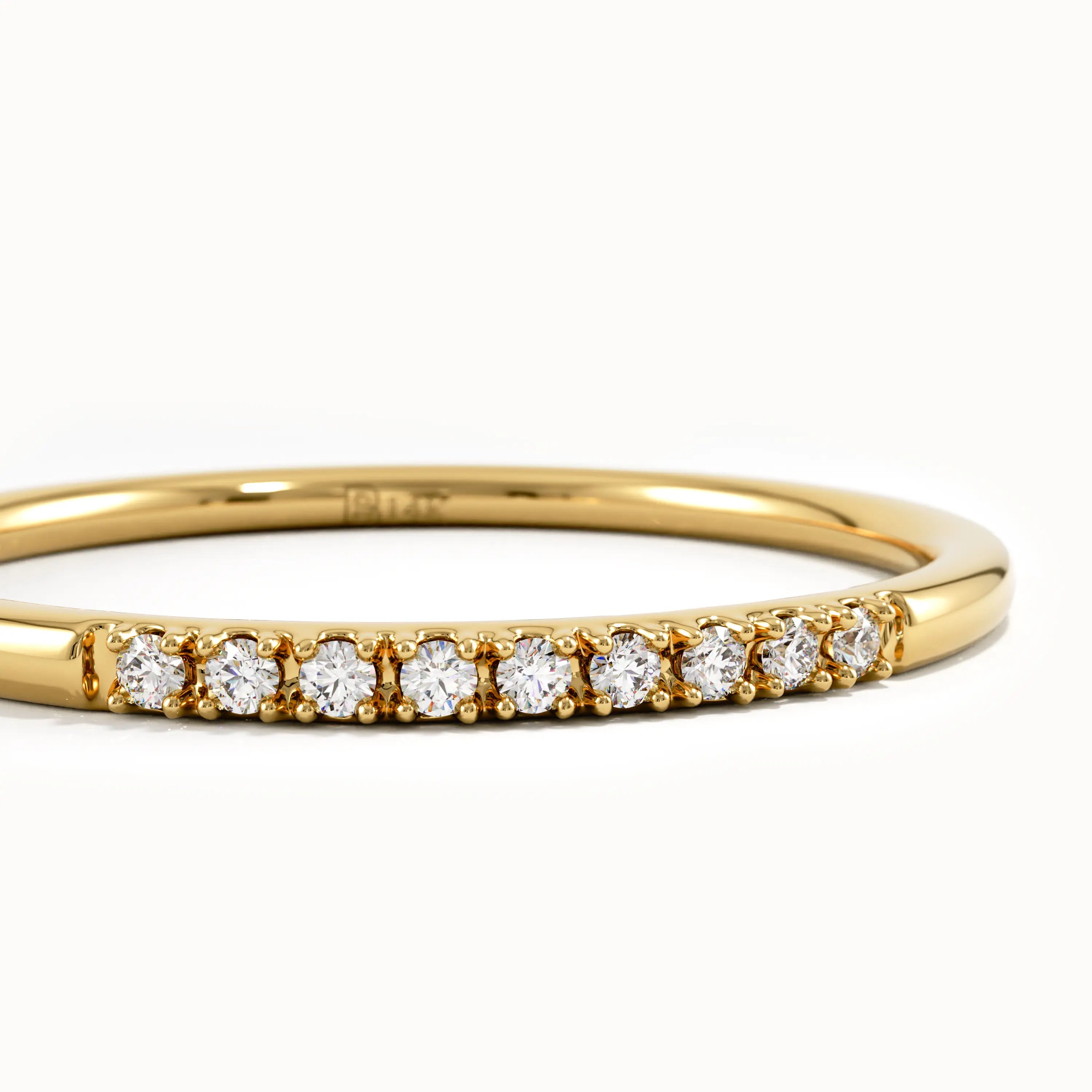 Lab Diamond Stacking Wedding Ring - BRENNMORE 