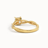 Cushion Lab Diamond Engagement Ring