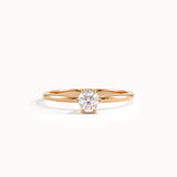 Tiny Lab Diamond Engagement Ring - BRENNMORE