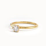 Tiny Lab Diamond Engagement Ring