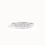 14k Solid Gold Lab Diamond Leaf Ring