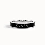 Personalized Enamel Custom Name Ring