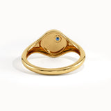 Birthstone Star Signet Ring for Women - BRENNMORE 