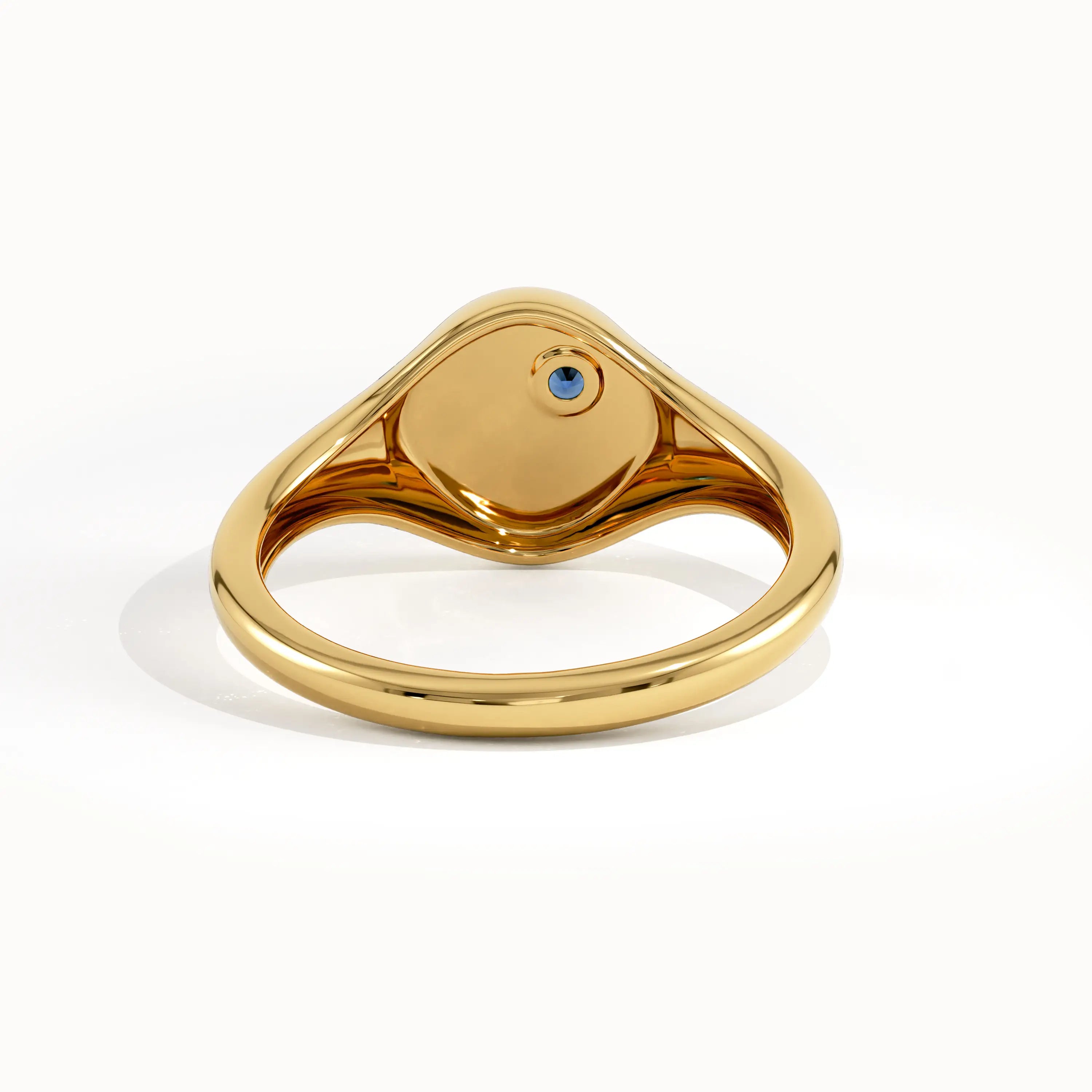Birthstone Star Signet Ring for Women - BRENNMORE 