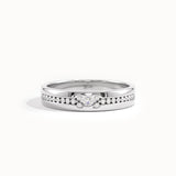 Pave Lab Diamond Wedding Band - BRENNMORE