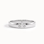 Cluster Lab Diamond Wedding Band - BRENNMORE 