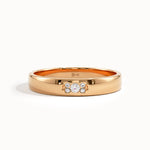 Cluster Lab Diamond Wedding Band - BRENNMORE 