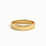 Pave Lab Diamond Wedding Band - BRENNMORE 