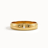 Solo Lab Diamond Wedding Band Unisex