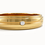 Solo Lab Diamond Wedding Band Unisex