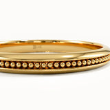 Milgrain Wedding Band for Women - BRENNMORE 
