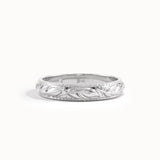 Floral Wedding Band for Women - BRENNMORE