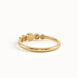 Dainty Turquoise Pinky Ring for Women