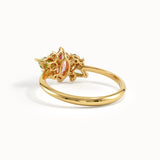 Padparadscha Sapphire Engagement Ring - BRENNMORE 