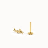 Koi Fish Piercing in Gold - BRENNMORE