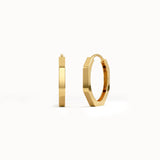 Small Minimal Hoop Earrings