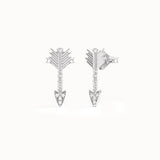 Arrow Studs in Gold - BRENNMORE 