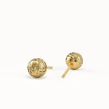 Hammered Ball Stud Earrings