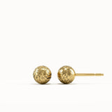 Hammered Ball Stud Earrings