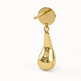 Teardrop Dangling Stud Earrings