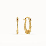 U Shape Hoop Earrings
