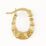 U Shape Hoop Earrings