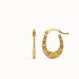 U Shape Hoop Earrings