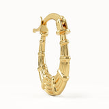 U Shape Hoop Earrings