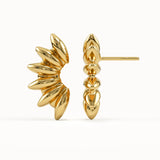 Unique Spike Stud Earrings