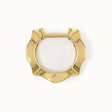 Unique Pave Huggie Earrings